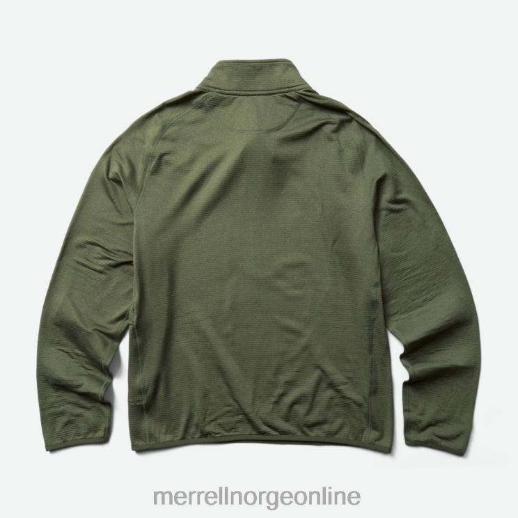 Merrell menn 004LV415 geotex 1/4 zip (jms26326-327) klær støvete olivenlyng