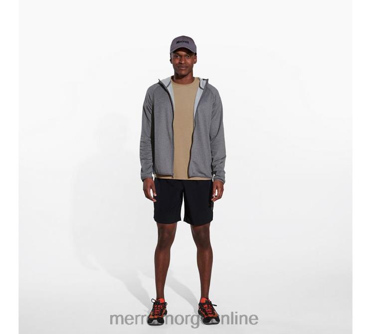 Merrell menn 004LV550 geotex hettegenser med full glidelås (jms26325-059) klær berglyng