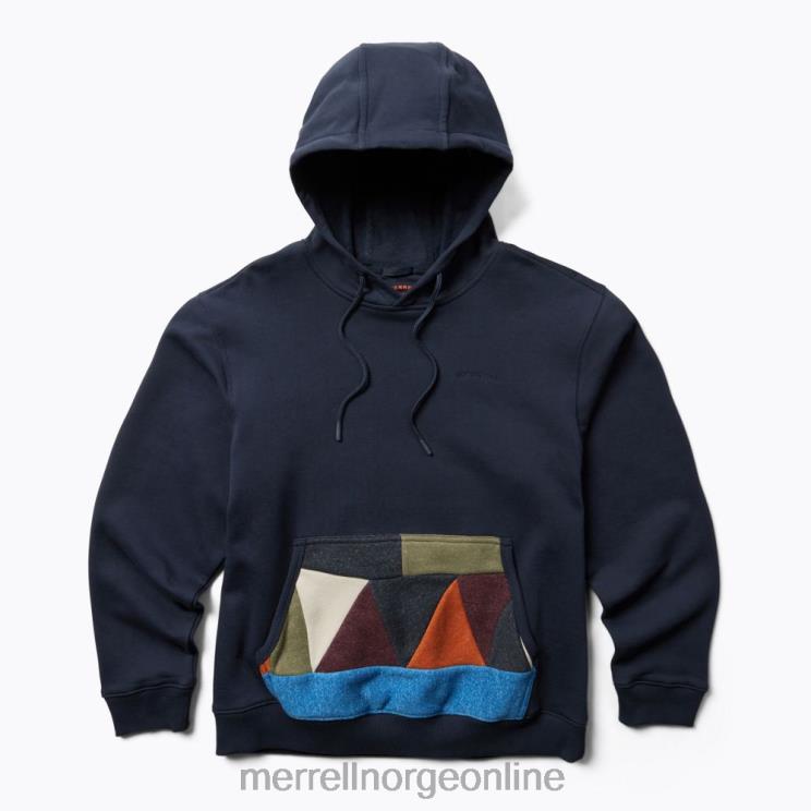 Merrell menn 004LV558 scrap pullover hettegenser (jms26641-353) klær marinen