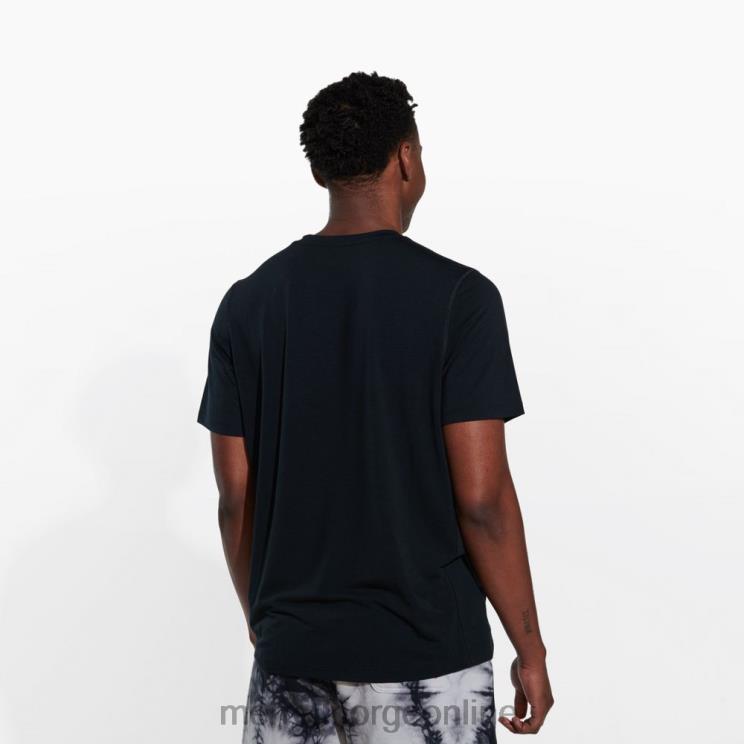 Merrell menn 004LV147 hverdags-t-skjorte med tencel (jms26443-010) klær svart