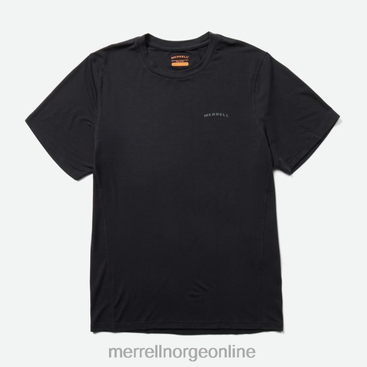 Merrell menn 004LV147 hverdags-t-skjorte med tencel (jms26443-010) klær svart