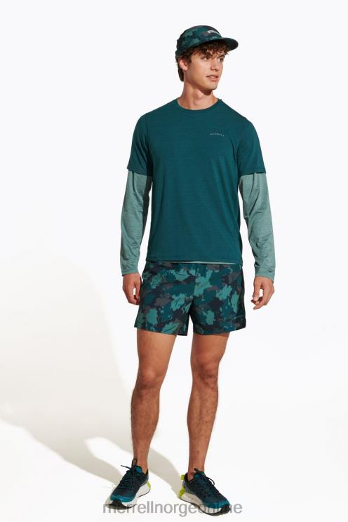 Merrell menn 004LV149 hverdags-t-skjorte med tencel (jms26443-325) klær sjømose