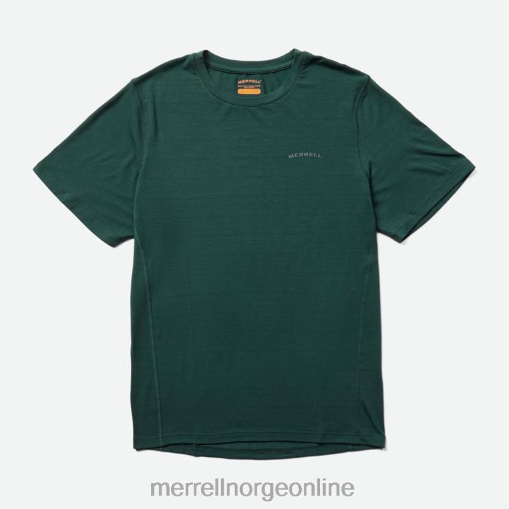 Merrell menn 004LV149 hverdags-t-skjorte med tencel (jms26443-325) klær sjømose