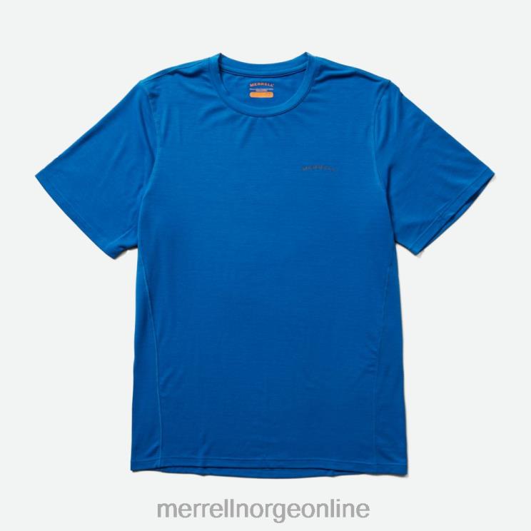 Merrell menn 004LV152 hverdags-t-skjorte med tencel (jms26443-352) klær blå