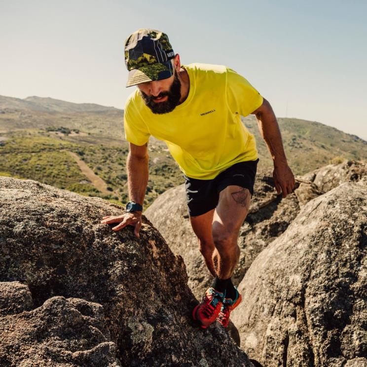 Merrell menn 004LV153 hverdags-t-skjorte med tencel (jms26443-785) klær fyrverkeri