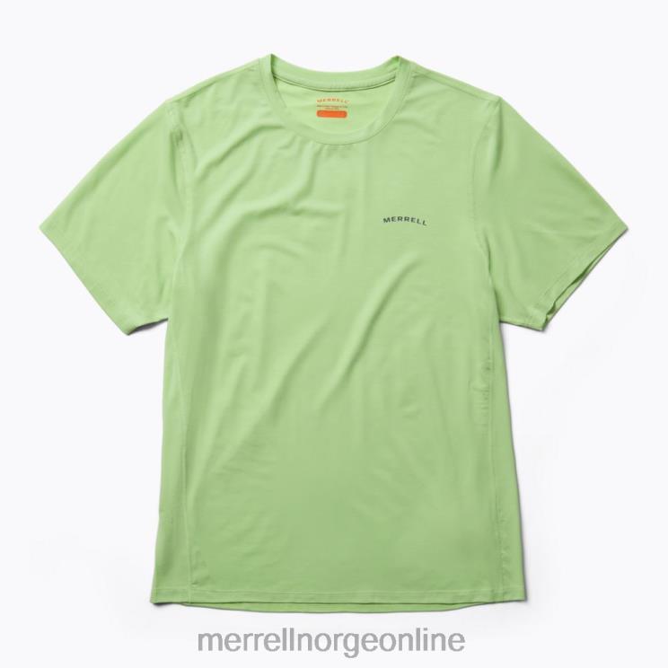 Merrell menn 004LV154 hverdags-t-skjorte med tencel (jms26443-321) klær skumgrønn
