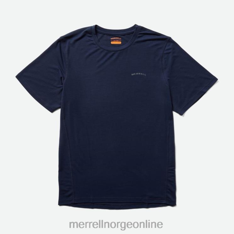 Merrell menn 004LV155 hverdags-t-skjorte med tencel (jms26443-353) klær marinen