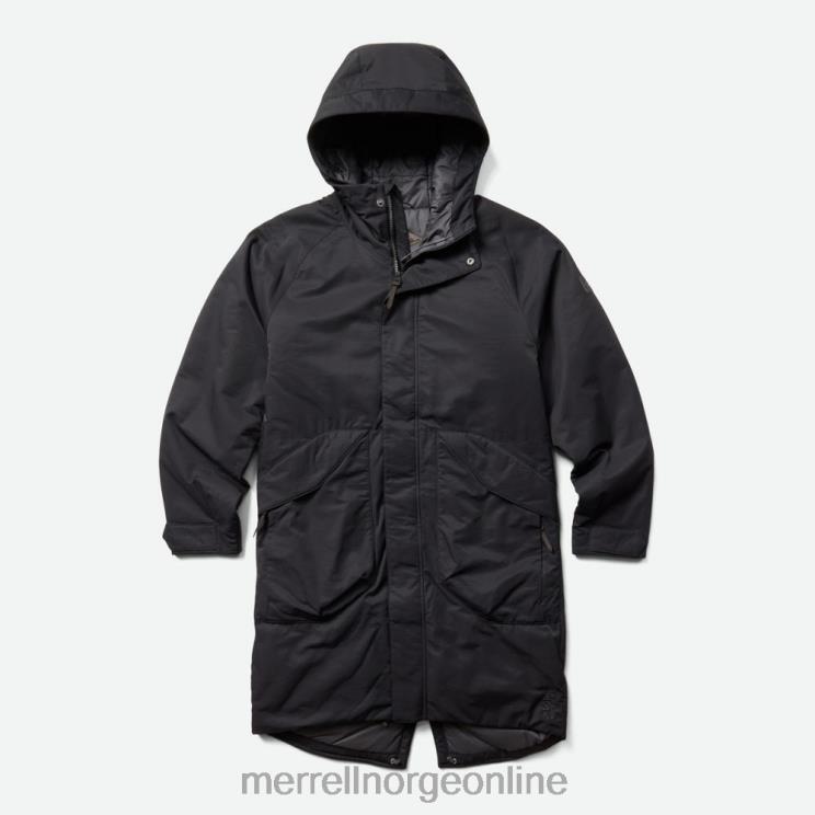 Merrell menn 004LV1247 kaidou middels vekt isolert parkas (jwf26500-010) klær svart