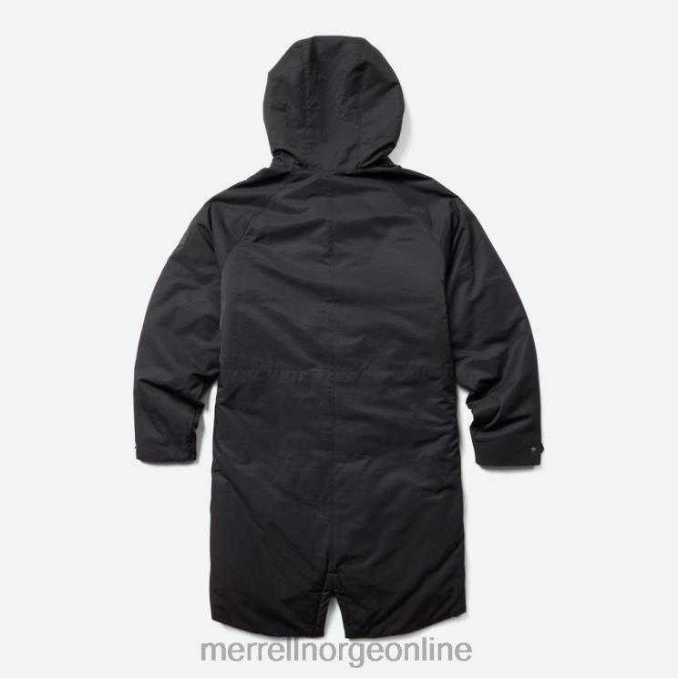Merrell menn 004LV1247 kaidou middels vekt isolert parkas (jwf26500-010) klær svart