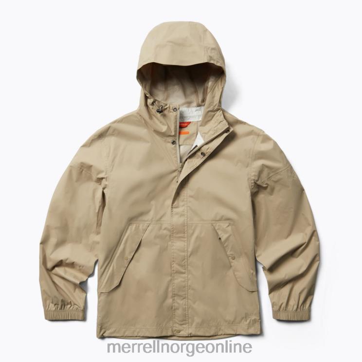 Merrell menn 004LV473 fallon rain shell (jms26320-208) klær aluminium