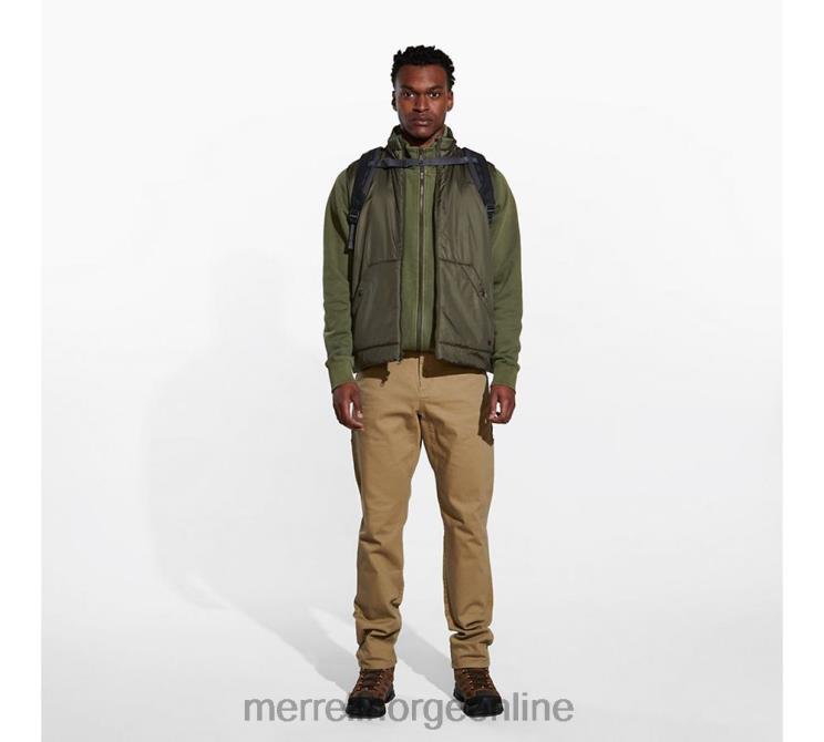 Merrell menn 004LV590 geotex isolert vest (jms26416-326) klær støvete oliven