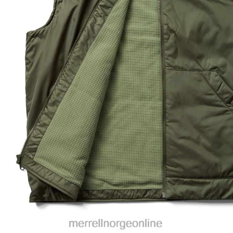 Merrell menn 004LV590 geotex isolert vest (jms26416-326) klær støvete oliven