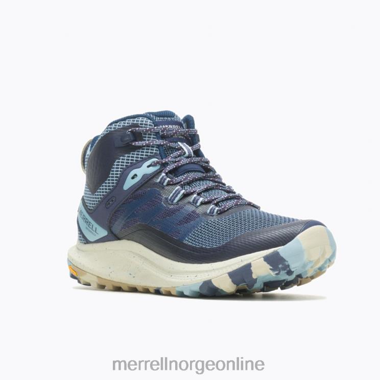 Merrell unisex 004LV1085 antora 3 mid vanntett (j067586) sko hav