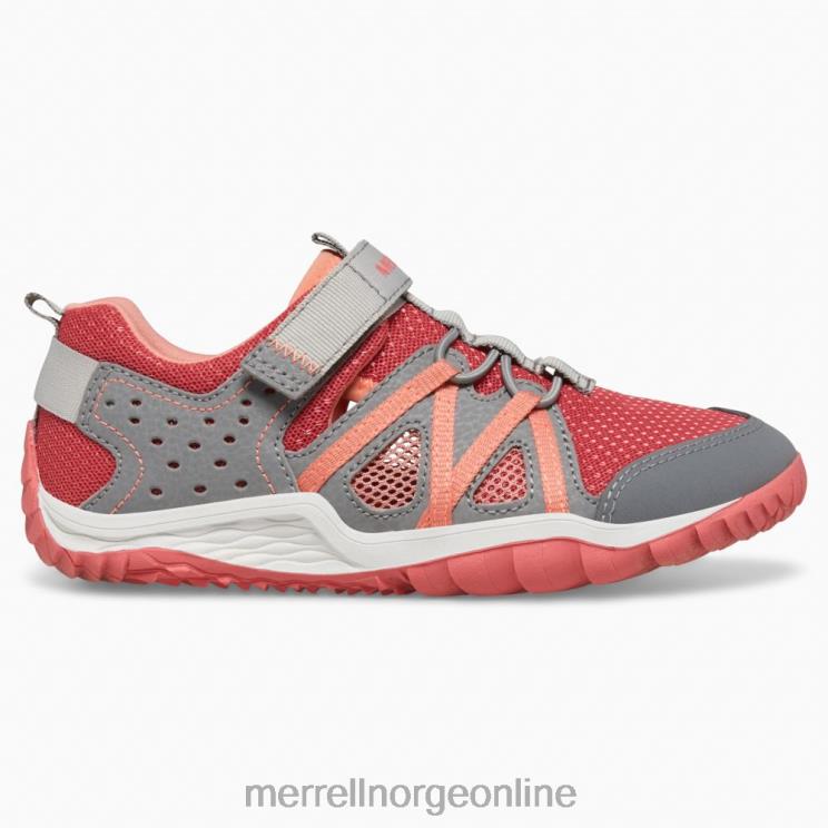 Merrell unisex 004LV1422 hydrohanske (mk166749k) sko grå/korall