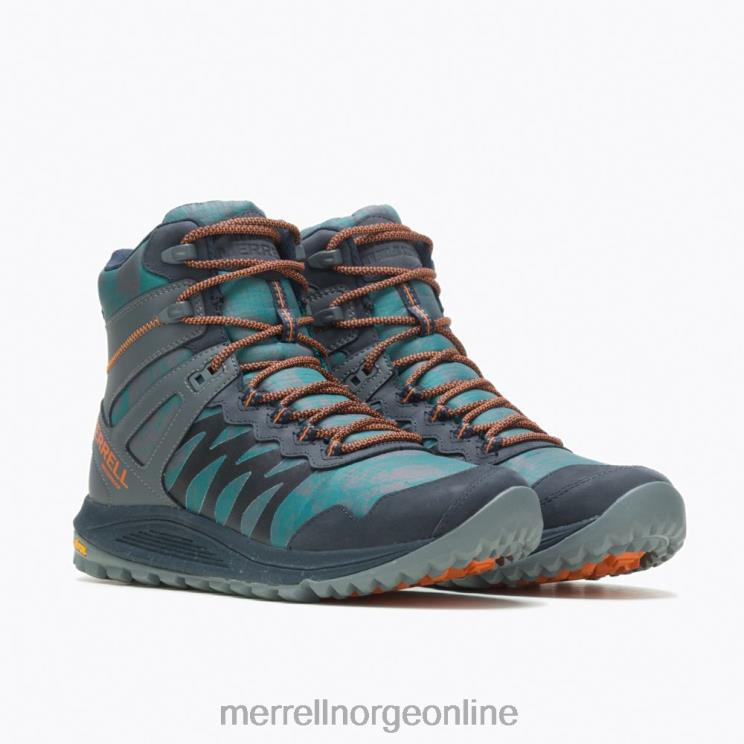 Merrell unisex 004LV654 nova sneaker boot vanntett x see america (j067089) sko Arktis