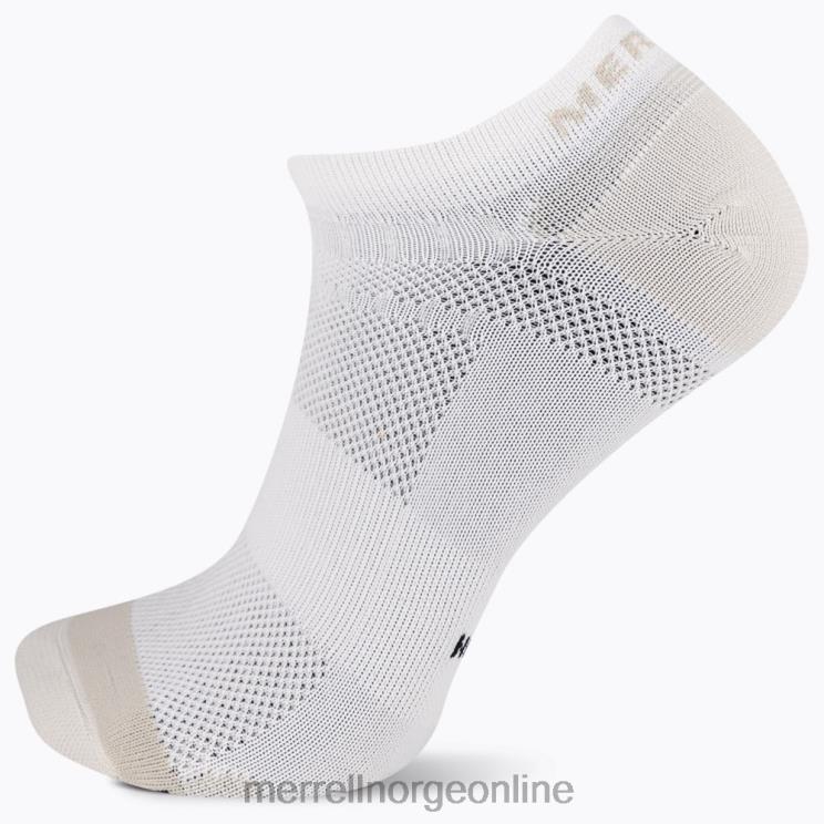 Merrell unisex 004LV220 trail runner lett no show sokk (jss27017-100) tilbehør hvit