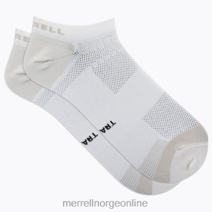 Merrell unisex 004LV220 trail runner lett no show sokk (jss27017-100) tilbehør hvit