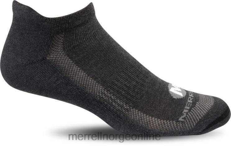 Merrell unisex 004LV361 resirkulert lavt snittsokk 3 pakke (jsf24606-041) tilbehør grålyng ass
