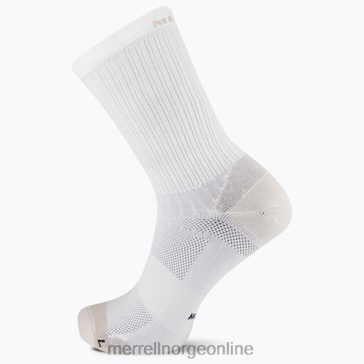 Merrell unisex 004LV471 trail runner lett mannskapssokk (jss27021-100) tilbehør hvit