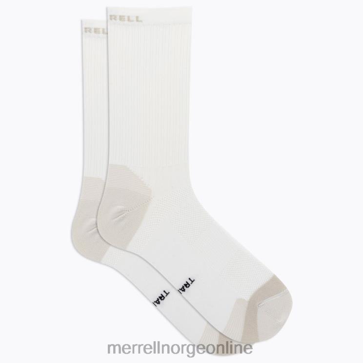 Merrell unisex 004LV471 trail runner lett mannskapssokk (jss27021-100) tilbehør hvit