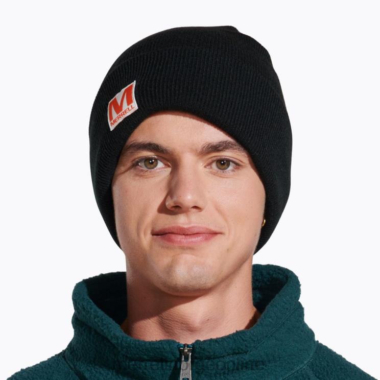 Merrell unisex 004LV223 patch beanie (jaf26639-010) tilbehør svart