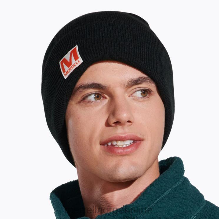 Merrell unisex 004LV223 patch beanie (jaf26639-010) tilbehør svart