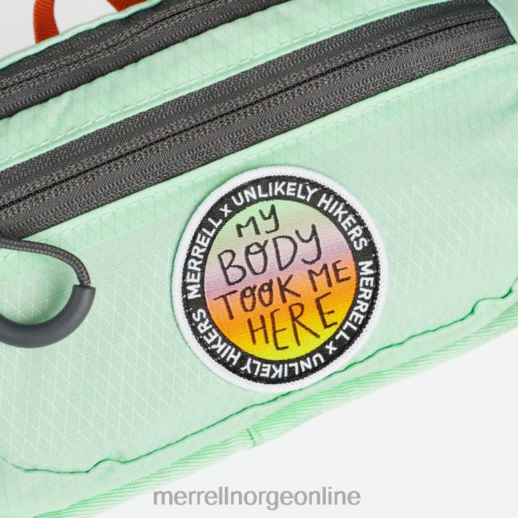 Merrell unisex 004LV373 crest 1,5 l lumbal pack x usannsynlige turgåere (jas26687-330) tilbehør tåkegrønn