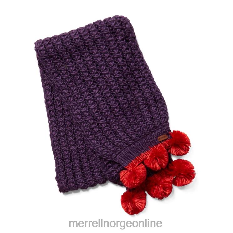Merrell unisex 004LV562 trailhead pom skjerf (jaf26279-620) tilbehør burgunder/lava